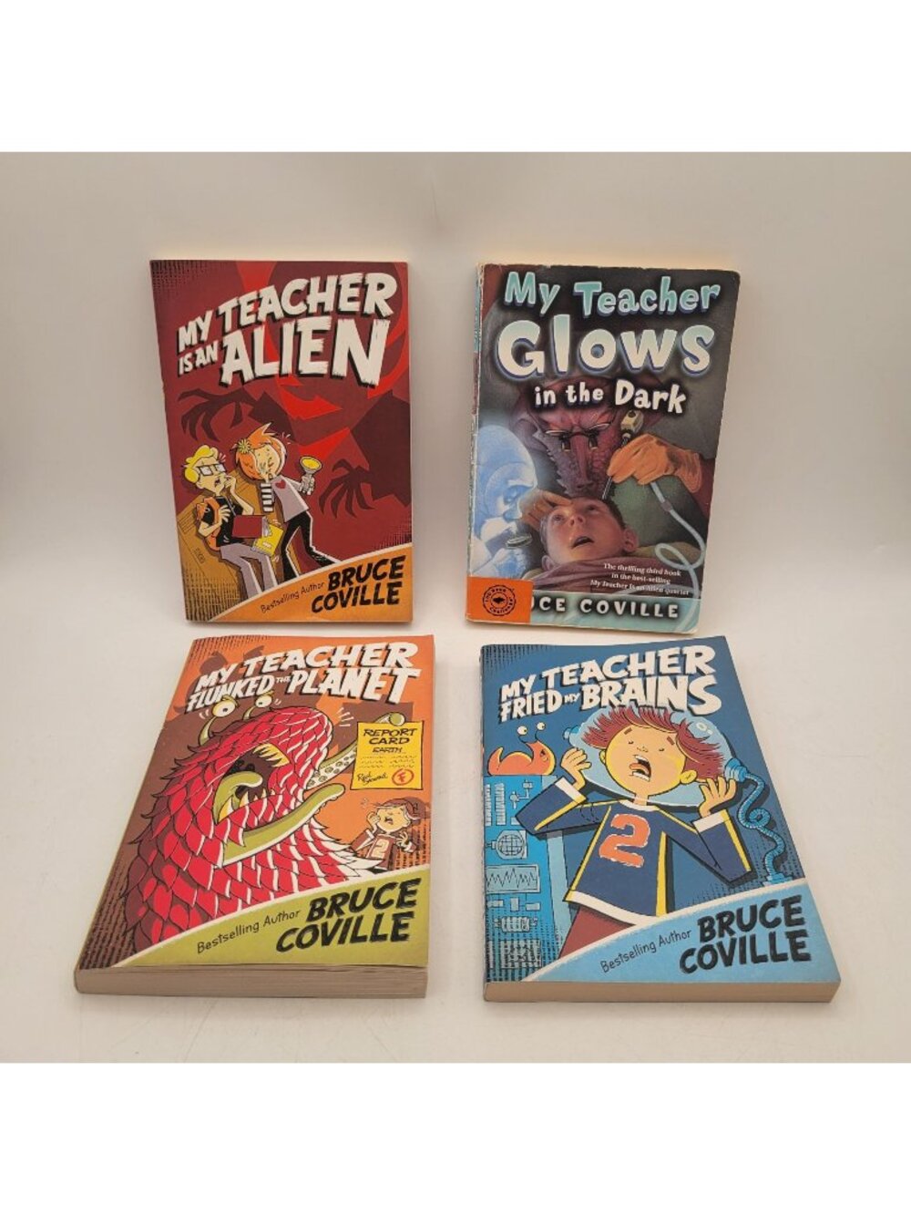 MY TEACHER... Lot of Chapter Books by Bruce Coville - BK049